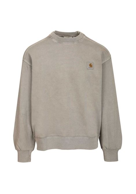 felpa nelson uomo grigia CARHARTT WIP | I0299572LR.GD
